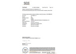防静电橡胶垫SGS-卤素、硫检测报告-英文版