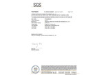 防静电橡胶垫SGS-阻燃检测报告-英文版 防静电橡胶垫SGS-阻燃检测报告-英文版