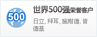 世界500强荣誉客户